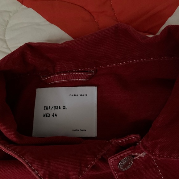 Zara Jean Jacket (Red) - Picture 2 of 3